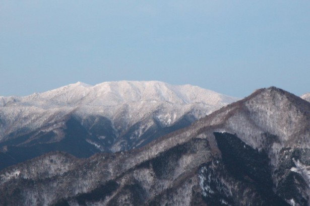 弥山と八経ヶ岳